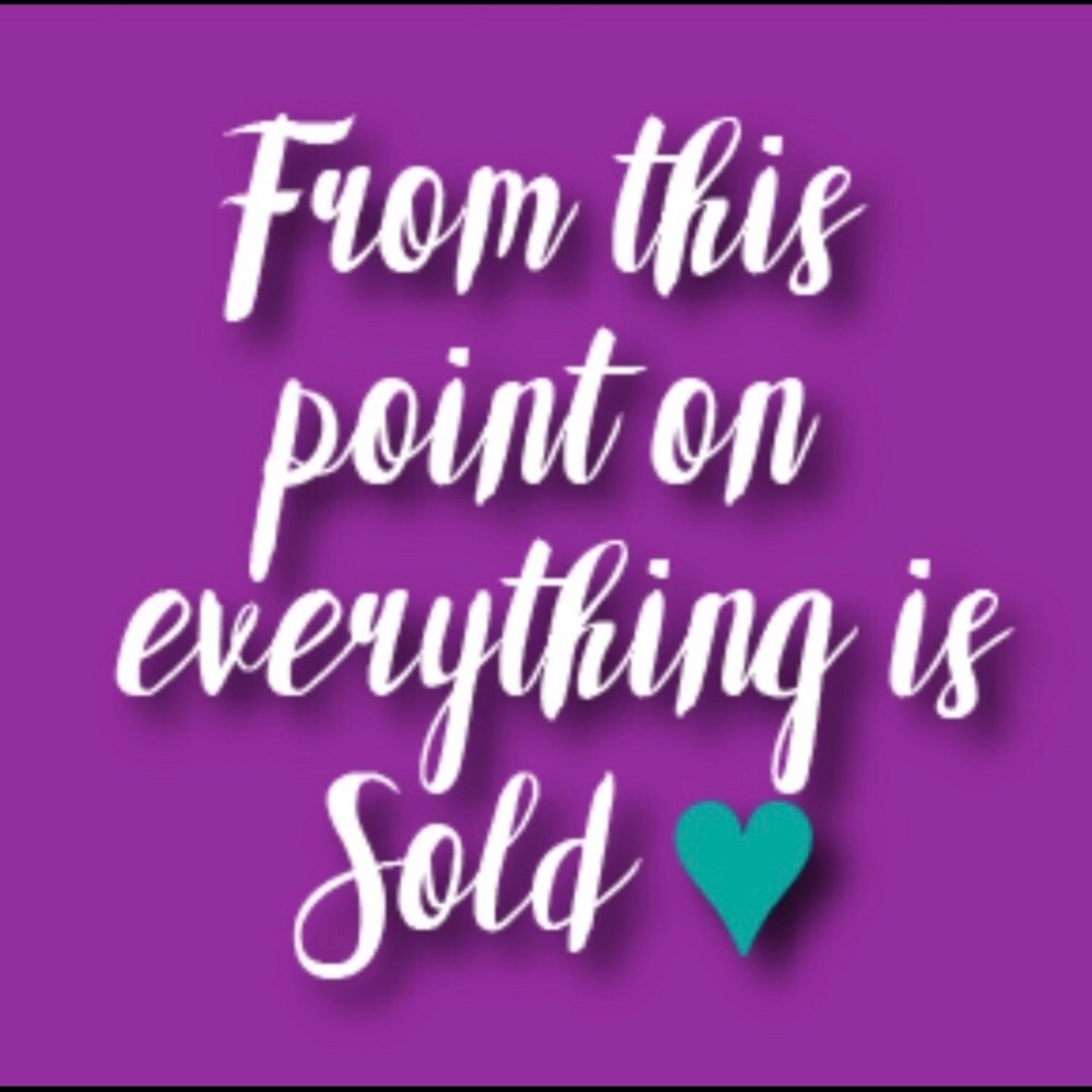 Thank you for shopping my closet.